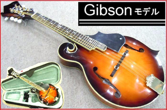 Gibsonタイプフラットマンドリンセット...:owariya-gakki:10000331