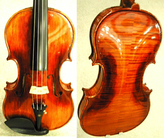 1716年ストラディバリヴァイオリンモデルVincenteバイオリン sv240eu　ヨーロッパ木材使用の手工製