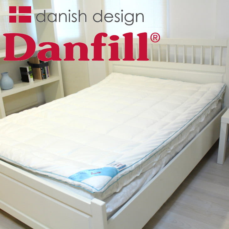 Danfill ダンフィル エンジェルブルー マットレスパッド ダブルサイズ 200×140cm【敷きパット 敷パッド 敷パット ベッドパット】【送料無料】【FS_708-5】