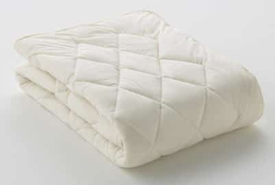 フランスベッドのクランフォレスト羊毛ベッドパッド　シングル （ 重量 0.8 kg ）（FranceBed・フランスベット社製）【送料無料】【ベッドパット】【setsuden_bedding】【FS_708-5】