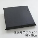 A Simple Leathe（シンプルレザー）　もっちり低反発ウレタンクッション（モダンカラーの合皮カバー付）　40×40×5cm【低反発クッション】【インテリア】【setsuden_bedding】