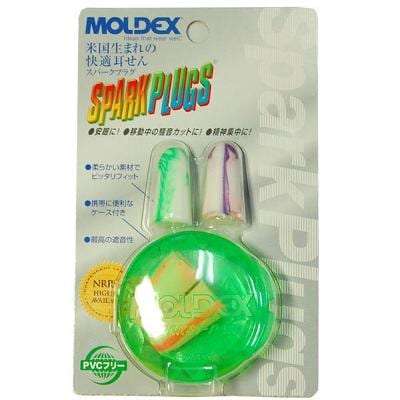 MOLDEX（モルデックス）　スパークプラグ　（耳栓）　睡眠・学習用【メール便対応可】【setsuden_bedding】耳栓♪　【メール便対応可】