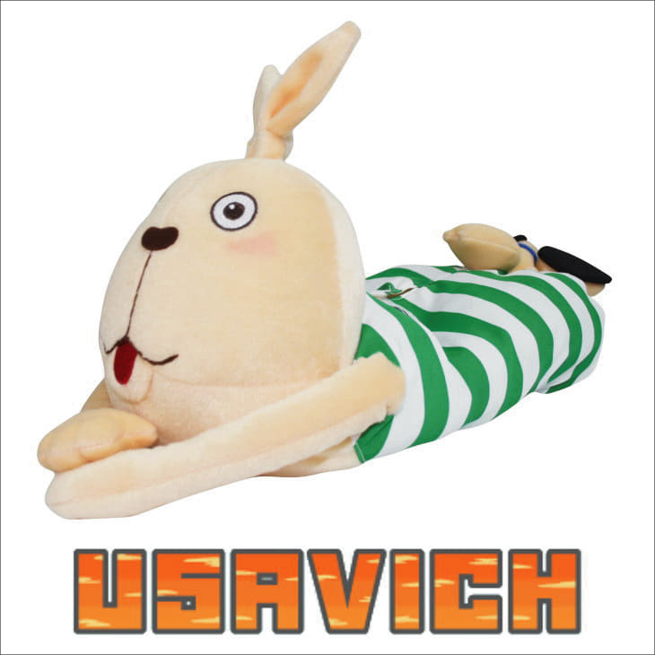 USAVICH(ウサビッチ）ぬいぐるみティッシュカバー　約60cm【うさびっち usavich ウサビッチ キャラクター　グッズ】【setsuden_bedding】