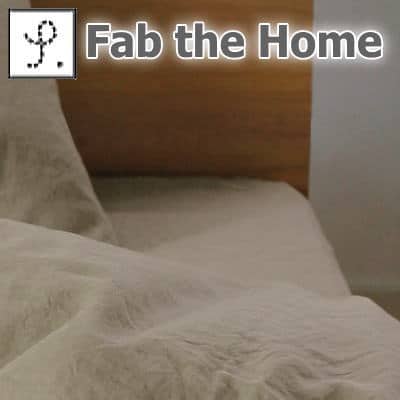 Fab the Home（ファブザホーム）ファインリネン ベッドシーツ セミダブル【送料無料】【setsuden_bedding】