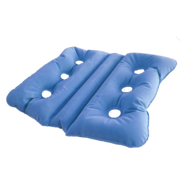 ローラクッション（空気で膨らむ旅行用エアークッション） ブルー cushion【setsuden_bedding】