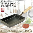 【ポイント10倍】鉄 フライパン リバーライト 極 玉子焼き...
