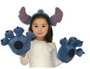 【今だけ激安15％OFF＆即納！】【ハロウィン衣装】Headband & Glove Set　Stitch（ヘッドバンド＆グローブ・セット・スティッチ）【ハロウィン】【802597】