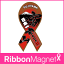 【ポイントUP中】チャリティー 購入して寄付Ribbon Magnet / リボンマグネット 富士山リボンマグネット (Lサイズ).