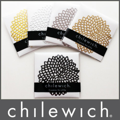 chilewich ( チルウィッチ )DAHLIA ( ダリア ) コースター6枚セット…...:p-s:10007050