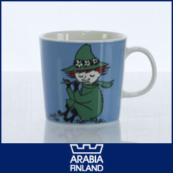 iittala ( イッタラ ) ARABIA ( アラビア )　MOOMIN ( ムーミン ) マグ / スナフキン【楽ギフ_包装】【楽ギフ_のし】 .:【 5,250円以上で 送料無料 】 アラビア　マグカップ　ムーミン 正規輸入品　北欧　フィンランド