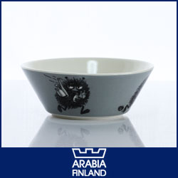 iittala ( イッタラ ) ARABIA ( アラビア )　MOOMIN ( ムーミン ) ボウル / スティンキー 【楽ギフ_包装】【楽ギフ_のし】 .:【 5,250円以上で 送料無料 】アラビア　シリアルボウル　ムーミン 正規輸入品　北欧　フィンランド