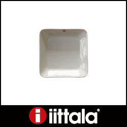 iittala ( イッタラ ) Teema ( ティーマ ) スクエアプレート16×16cm / ホワイト【楽ギフ_包装】【楽ギフ_のし】 .:【 5,250円以上で 送料無料 】 イッタラ　ティーマ　正規輸入品　 北欧　食器　ボウル 皿 角皿　グラタン皿　