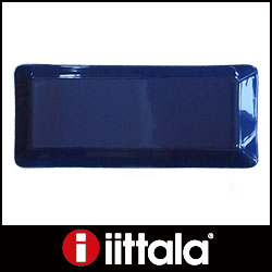iittala ( イッタラ ) Teema ( ティーマ ) プラター 16×37cm / ブルー  .