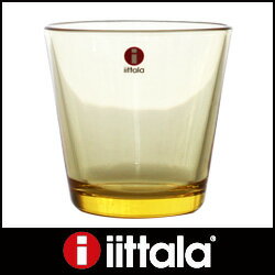 iittala ( イッタラ ) 　Kartio ( カルティオ ) タンブラー 210ml 単品 / レモン　 .  イッタラ カルティオグラス　コップ　正規輸入品　北欧　フィンランド