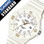 カシオ腕時計 CASIO時計 CASIO 腕時計 カシオ 時計 スタンダード スポーツ STANDARD SPORTS ANALOGUE レディース ホワイト LRW-200H-7E2 アナログ 海外モデル 生活 防水 ミリタリーテイスト ダイバールック オールホワイト ゴールド 白 金
