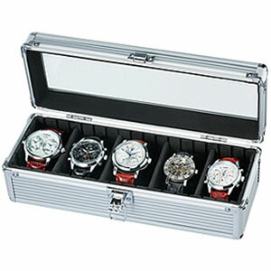 「腕時計の収納方法でお困りの方へ♪」5本収納コレクションケース[コレクションボックス]時計…...:p-select:10065679