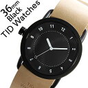 【5年保証対象】 ティッドウォッチズ ティッドウォッチ 腕時計 TIDWatches 時計 ティッド ウォッチ 時計 TID Watches 腕時計 TIDNo. 1 レディース ブラック TID01-BK36-N 革 ベルト おしゃれ インスタ モデル 通販 北欧 ペア ベージュ ブラウン ホワイト 送料無料