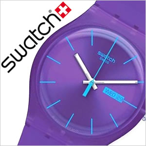 スウォッチ腕時計[Swatch時計][ Swatch 腕時計 スウォッチ 時計 ]オリジナルス・ニュー・ジェント パープル・レーベル[ORIGINALS NEW GENT PURPLE REBEL]/メンズ時計/SUOV702[ 父の日 母の日 ギフト ]