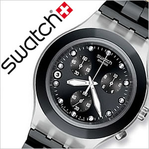 スウォッチ腕時計[Swatch時計][ Swatch 腕時計 スウォッチ 時計 ]FULL BLOODED NIGHT/レディース時計/SVCK4035G