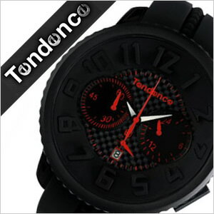 テンデンス腕時計[TENDENCE][ TENDENCE 腕時計 テンデンス 時計 ]ラウンドガリバー[ROUND GULLIVER CHR BLACK&RED CARBON FIBER]/メンズ/レディース/男女兼用時計TEND-02046018[ 父の日 母の日 ギフト ]TENDENCE腕時計[テンデンス時計] TENDENCE 腕時計 テンデンス 時計