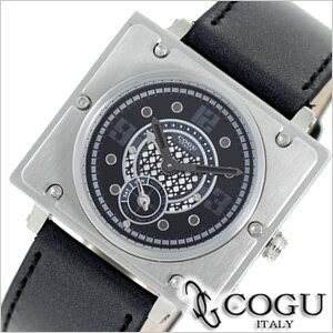 コグコジモグッチ腕時計[COGUCosimoGUCCI時計][ COGU Cosimo GUCCI 腕時計 コグ コジモ グッチ 時計 ]/メンズ時計/C48-BK[ 父の日 母の日 ギフト ]