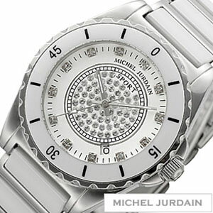 ミッシェルジョルダン腕時計[MICHEL JURDAIN][ MICHEL JURDAIN 腕時計 ミッシェルジョルダン 時計 ]天然ダイヤ入りセラミック/メンズ時計MJ-MJ-7000-G-1