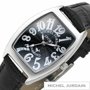 ミッシェルジョルダン腕時計[MICHEL JURDAIN][ MICHEL JURDAIN 腕時計 ミッシェルジョルダン 時計 ]天然ダイヤ入り カサブランカ ペアウォッチ/レディース時計MJ-SL-1000-6
