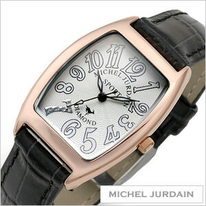 ミッシェルジョルダン腕時計[MICHEL JURDAIN][ MICHEL JURDAIN 腕時計 ミッシェルジョルダン 時計 ]天然ダイヤ入り カサブランカ ペアウォッチ/レディース時計MJ-SL-1100-1