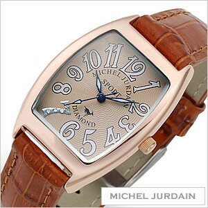 ミッシェルジョルダン腕時計[MICHEL JURDAIN][ MICHEL JURDAIN 腕時計 ミッシェルジョルダン 時計 ]天然ダイヤ入り カサブランカ ペアウォッチ/レディース時計MJ-SL-1100-2