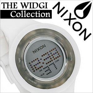 ニクソン腕時計[NIXON WATCH][ NIXON 腕時計 ニクソン 時計 ]ウィッジ クリアホワイト[THE WIDGI CLEAR WHIITE]/レディース時計A034-965[スポーツウォッチ][♀][ 父の日 母の日 ギフト ]