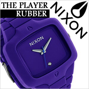 ニクソン腕時計[NIXON WATCH][ NIXON 腕時計 ニクソン 時計 ]ラバープレイヤー パープル[THE RUBBER PLAYER PURPLE]/メンズ/レディース/男女兼用時計A139-230[スポーツウォッチ][♀][○][ 父の日 母の日 ギフト ]