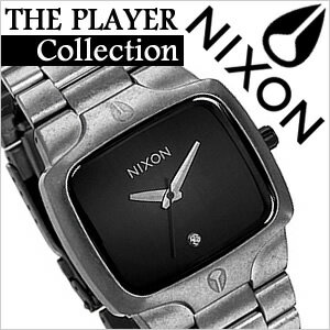 ニクソン腕時計[NIXON WATCH][ NIXON 腕時計 ニクソン 時計 ]プレイヤーアンティークシルバー ブラック[THE PLAYER ANTIQUE SILVER BLACK]/メンズ/レディース/男女兼用時計A140-479[スポーツウォッチ][♂][ 父の日 母の日 ギフト ]NIXON腕時計[ニクソン時計] NIXON 腕時計 ニクソン 時計 メンズ レディース [スポーツウォッチ]