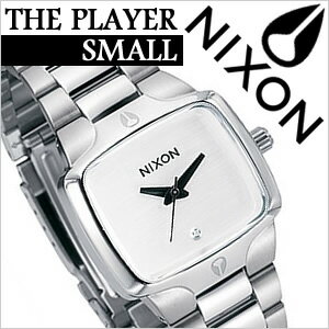 ニクソン腕時計[NIXON WATCH][ NIXON 腕時計 ニクソン 時計 ]スモールプレイヤー シルバー[THE SMALL PLAYER SILVER]/レディース時計A300-130[スポーツウォッチ][♀][ 父の日 母の日 ギフト ]