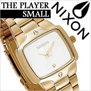 ニクソン腕時計[NIXON WATCH][ NIXON 腕時計 ニクソン 時計 ]スモールプレイヤー オールゴールド ホワイト[THE SMALL PLAYER ALL GOLD WHITE]/レディース時計A300-504[スポーツウォッチ][♀][ 父の日 母の日 ギフト ]NIXON腕時計[ニクソン時計] NIXON 腕時計 ニクソン 時計 メンズ レディース [スポーツウォッチ]