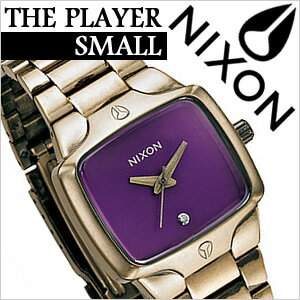 ニクソン腕時計[NIXON WATCH][ NIXON 腕時計 ニクソン 時計 ]スモールプレイヤー アンティーク パープル[THE SMALL PLAYER ANTIQUE PURPLE]/レディース時計A300-767[スポーツウォッチ][♀][ 父の日 母の日 ギフト ]