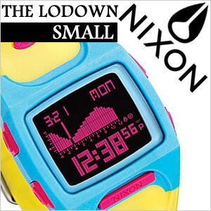 ニクソン腕時計[NIXON WATCH][ NIXON 腕時計 ニクソン 時計 ]スモールローダウン イエロー ブルー ルビン[THE SMALL LODOWN YELLOW BLUE RUBINE]/レディース時計A498-467[スポーツウォッチ][♀][ 父の日 母の日 ギフト ]