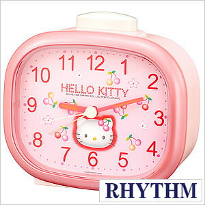 リズム置き時計[Rhythm][ Rhythm 置き時計 リズム 時計 ]ハローキティ/リズム時計/4RA418MJ13