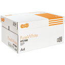 TANOSEE PPC用紙 Pure White A4 上フタ付箱 1箱（5000枚：500枚×10冊） 【送料無料】