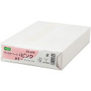 TANOSEE αエコカラーペーパーII A5 ピンク 1冊(500枚)