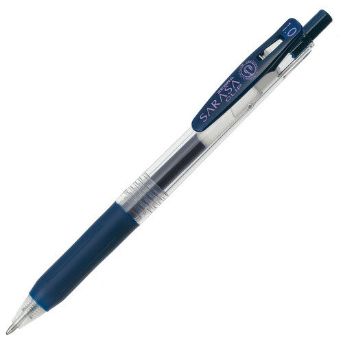 ゼブラ　ジェルボールペン　サラサクリップ　1．0mm　ブルーブラック　JJE15－FB　1本