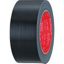 スリオンテック カラー布テープ 50mm×25m 黒 343702BK 1セット（30巻） 【送料無料】