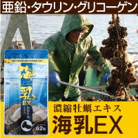 【牡蠣エキス・亜鉛サプリ】2粒に亜鉛12mg配合した牡蠣の亜鉛サプリ【牡蠣サプリ/亜鉛/タウリン/肝臓/精力増強/アミノ酸/牡蠣エキス/滋養強壮/育毛】濃縮牡蠣エキス 海乳EX
