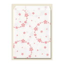 【柄付平袋】HEIKO Rタイプ柄小袋 R-70 舞桜(200枚入) 140×180mm