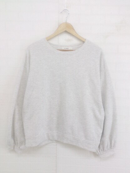 ◇ <strong>bohmal</strong> ボマール 長袖 トレーナー サイズF グレー レディース P 【中古】