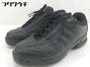 ◇ DUNLOP ダンロップ HIBRID スニーカー ゴルフ シューズ サイズ 25.5 EEE ブラック メンズ 【中古】