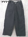 ◇ ARTE POVERA アルテポーヴェラ ワイド ジーンズ デニム パンツ サイズM ブラック レディース 【中古】