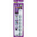 ELPA LEDランプスイッチ付タップ ウエ(WLSLU610MBW)