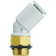 SMC ワンタッチ管継手 45°エルボユニオン 10mm・1/4(KQ2K10U02A)