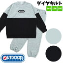 OUTDOOR PRODUCTS パジャマ キッズ キルト 140-160