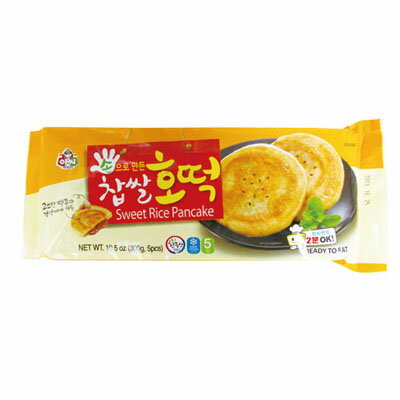 『アッシ』冷凍 手作りホットク(300g|60g×5枚入) ホットック ホットッ お餅 おやつ 冷凍食品 韓国お菓子 韓国食品＼シナモン入りの黒砂糖をパン生地で包んで焼いたおやつ／マラソン ポイントアップ祭